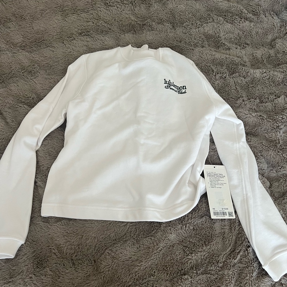 lululemon tennis club sweater